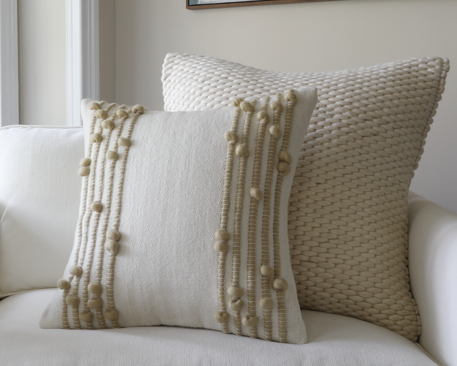 Faryll, Wool Pillow Cover