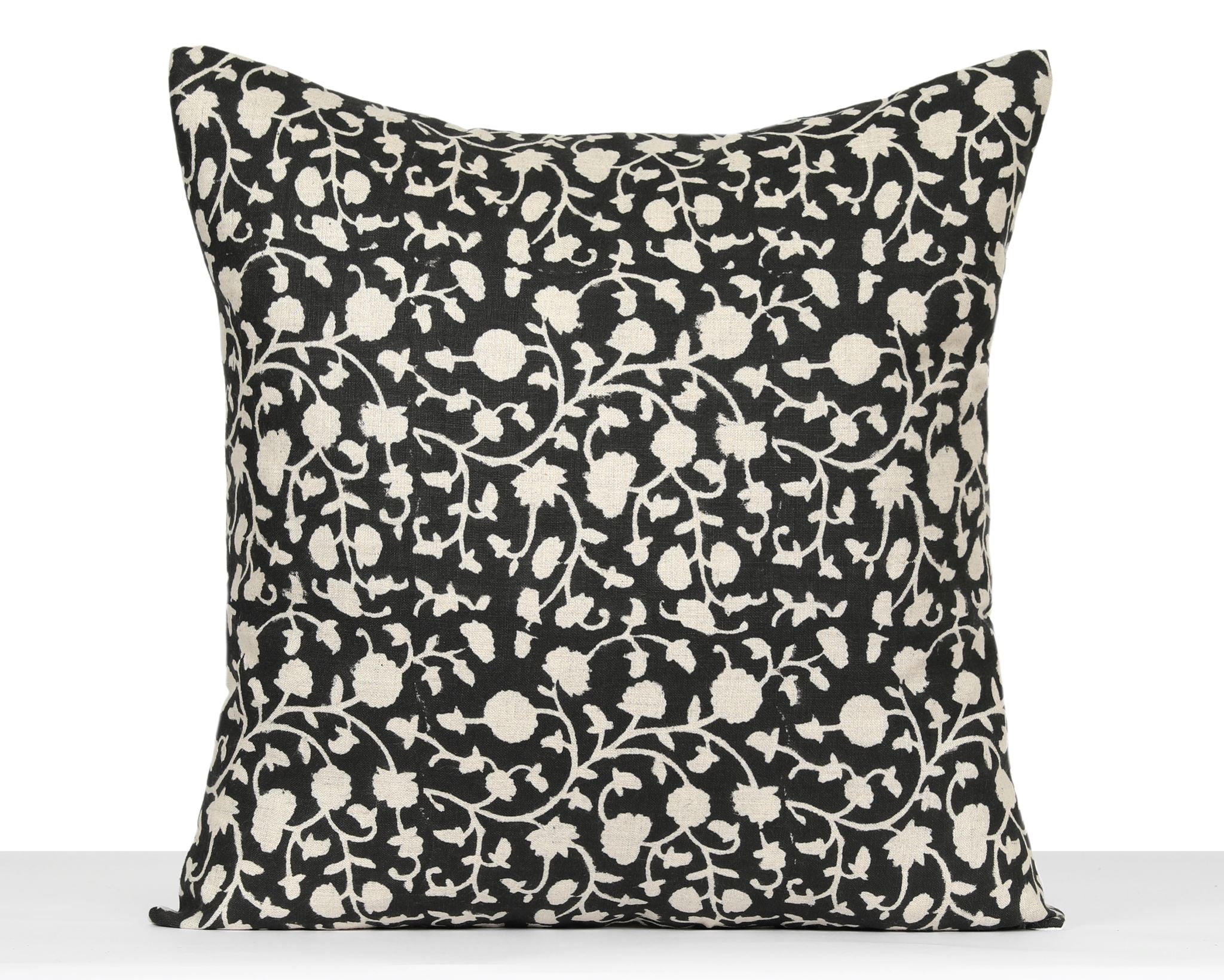 Hanover, Block Printed Pillow Cover Decorative Pillows Coterie Brooklyn 