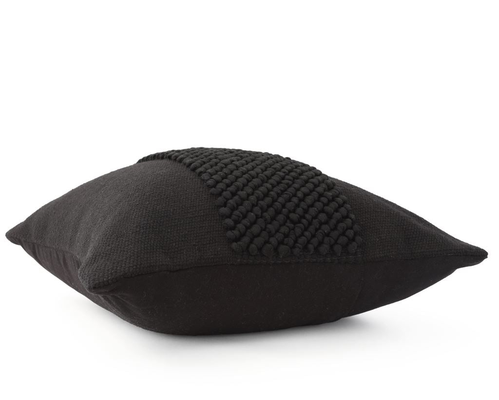 Houston, All Black Decorative Pillows Coterie Brooklyn 