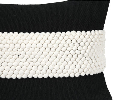 Houston, Black & Cream Decorative Pillows Coterie Brooklyn 