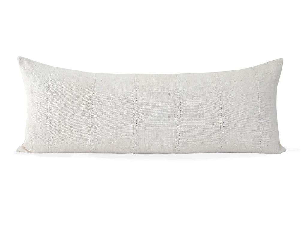 Ina, Mudcloth Pillow, Large Lumbar Decorative Pillows Coterie Brooklyn 