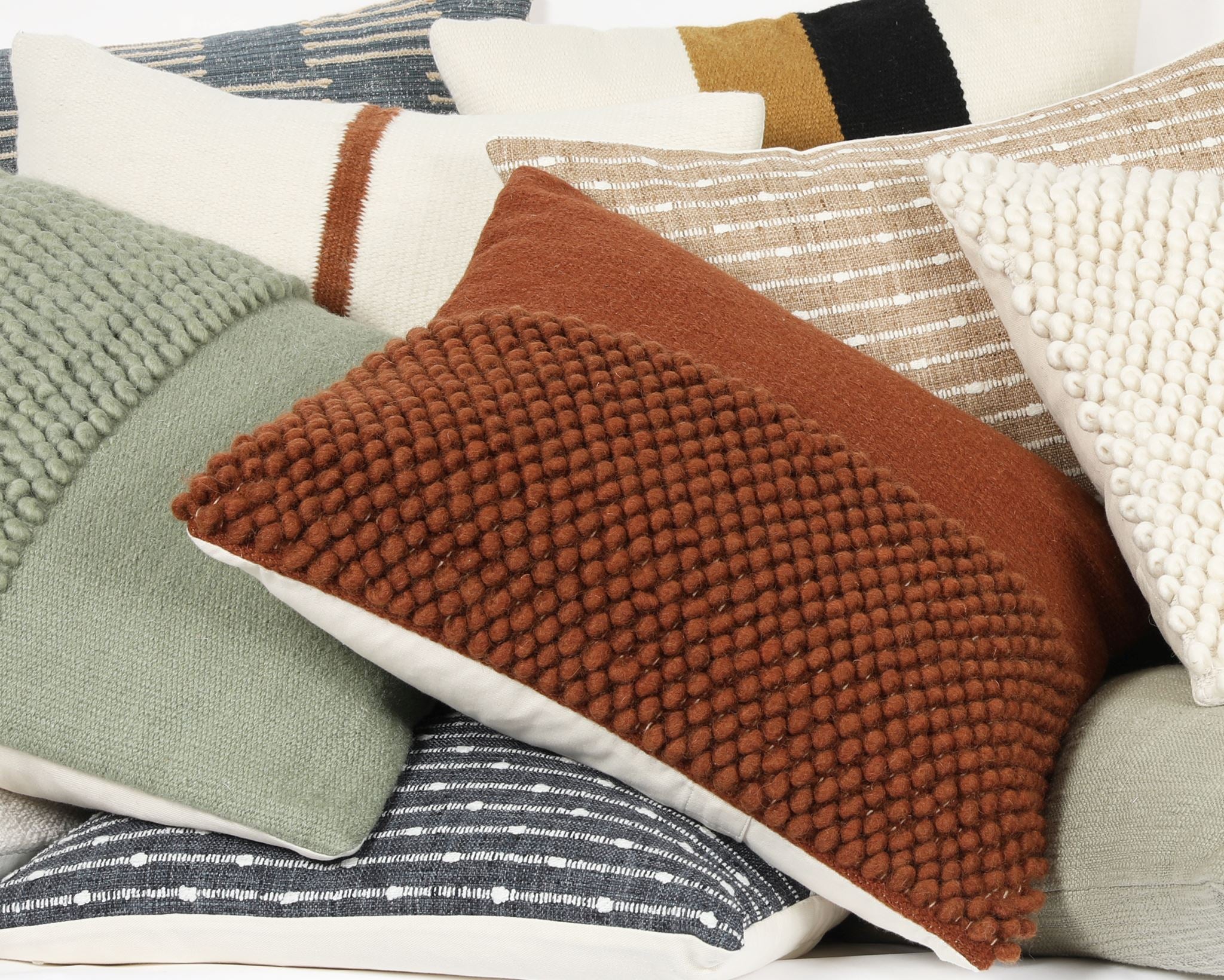 Islip, Sage Decorative Pillows Coterie Brooklyn 