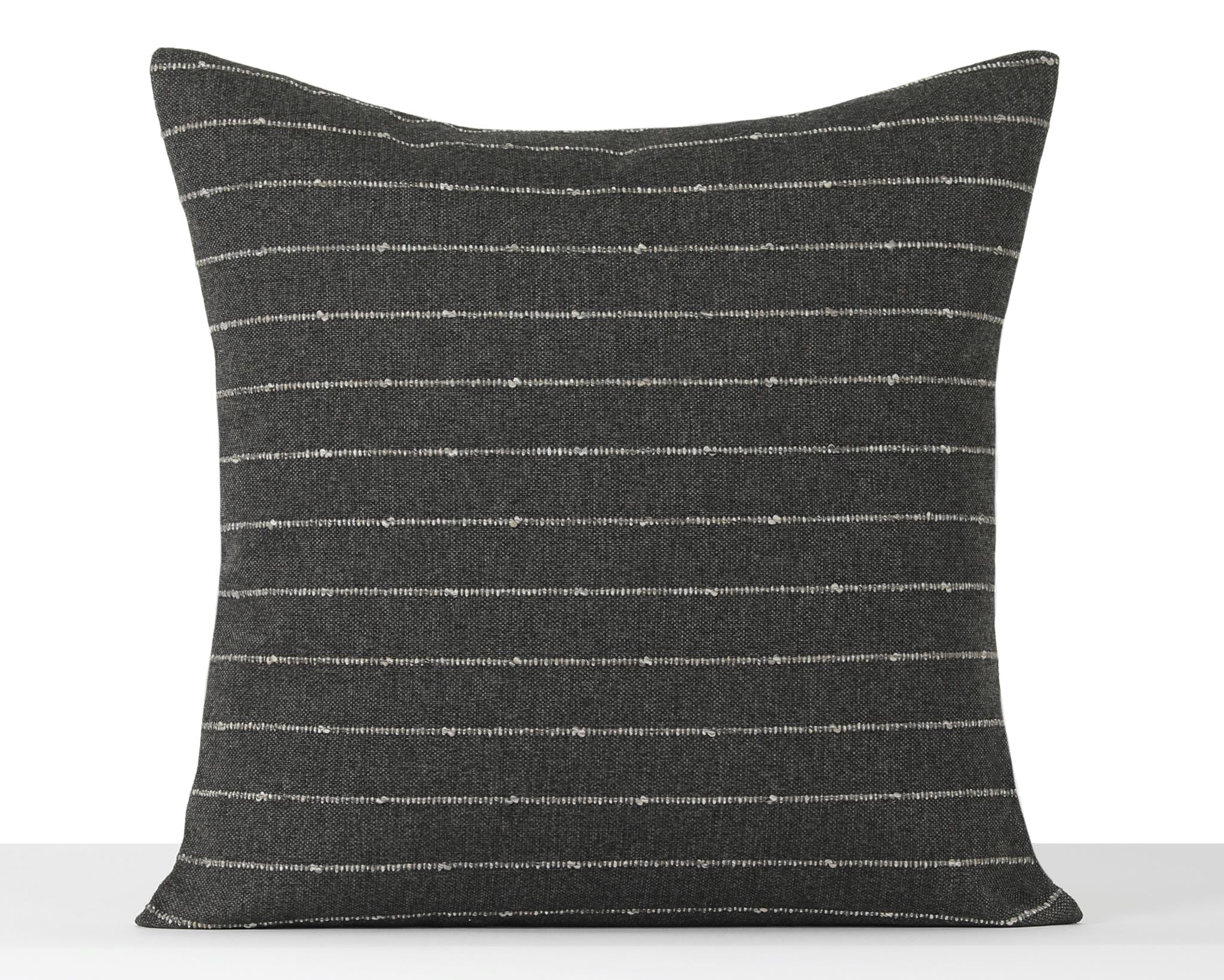 Ivy, Charcoal Decorative Pillows Coterie Brooklyn 