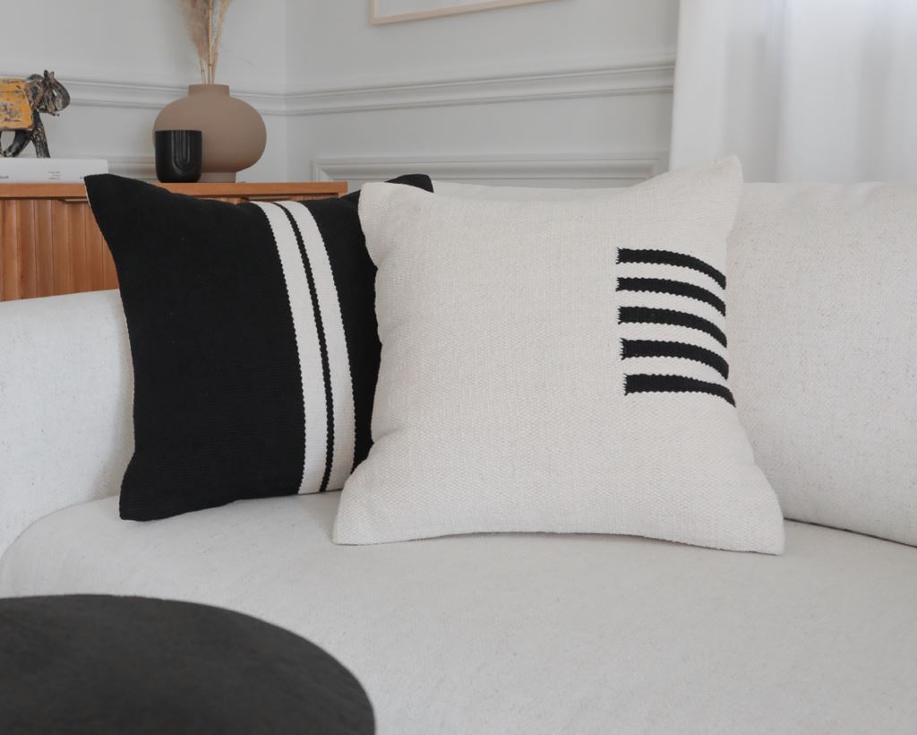 Kittery, Ivory Decorative Pillows Coterie Brooklyn 