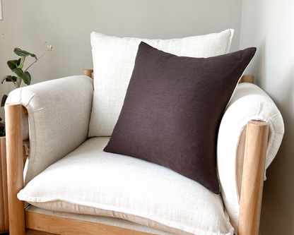 Bark Linen Pillow Cover