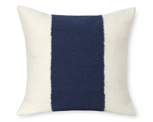 Loyola in Midnight Blue, Wool Pillow Cover