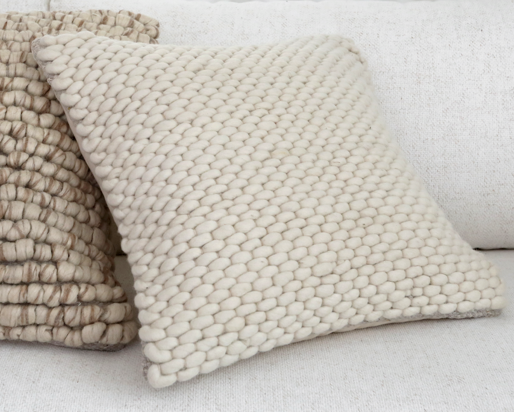 Meade, Wool Pillow Cover