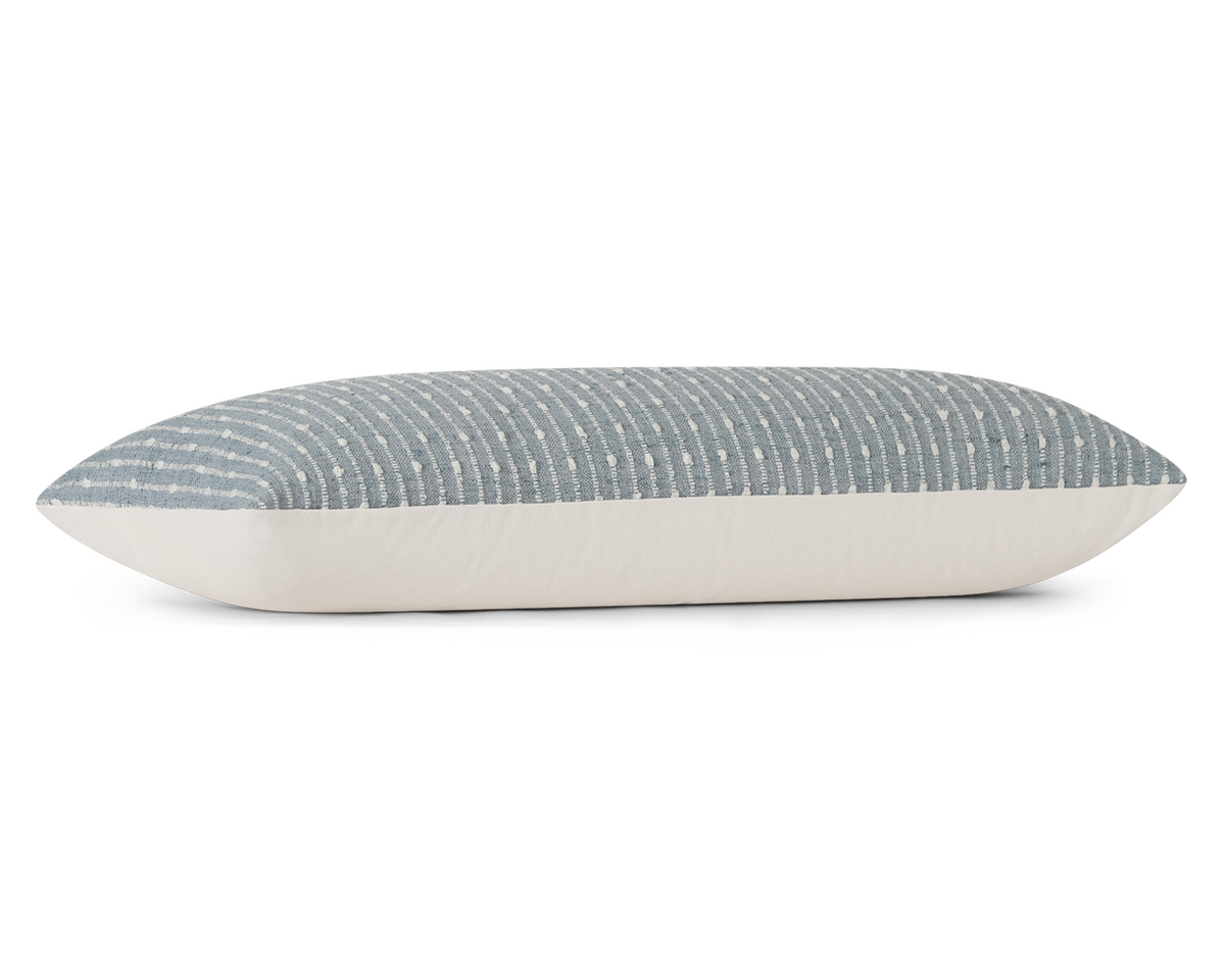Monterey, Chambray, Long Lumbar Pillow