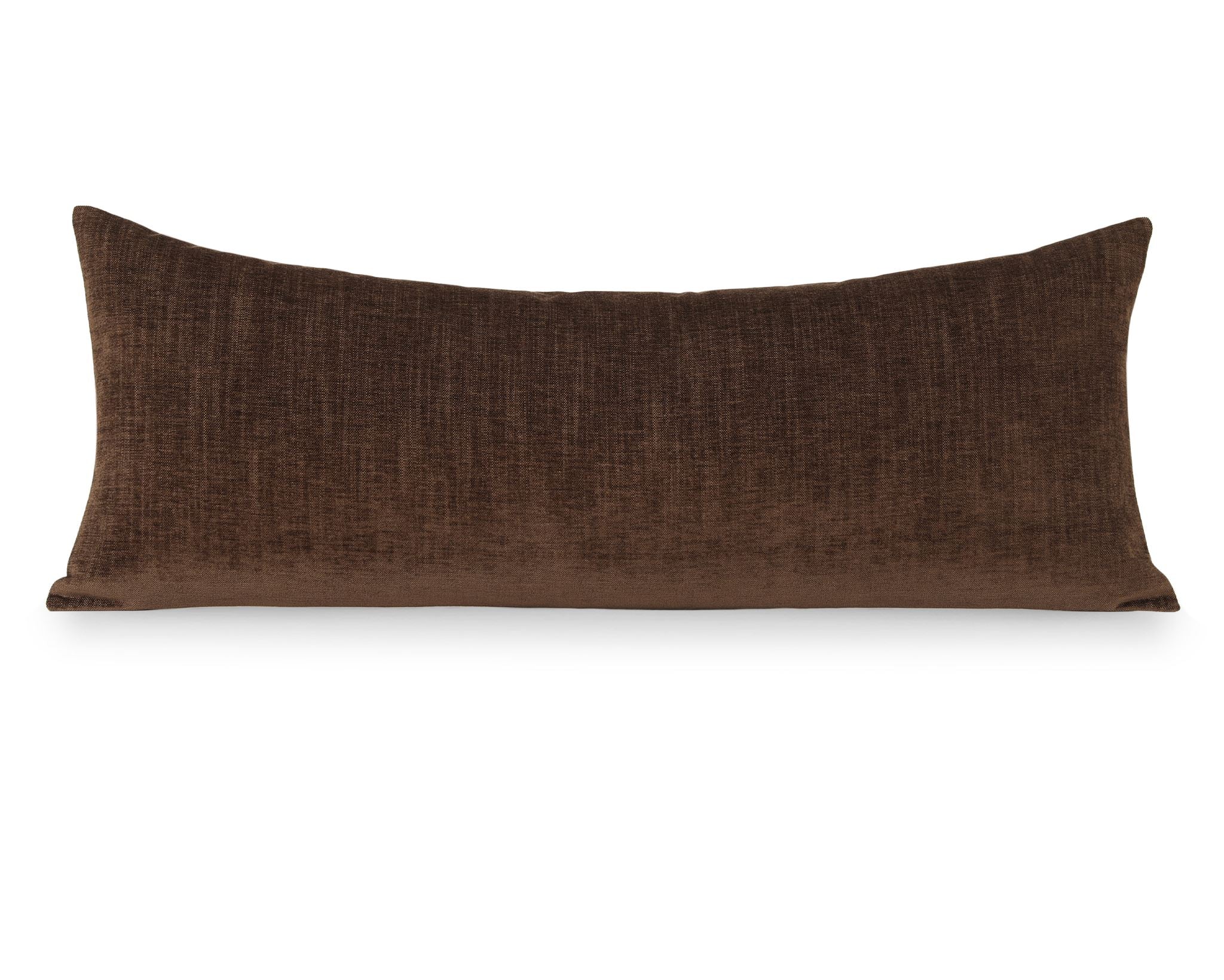 Roux, Bark Velvet, 14"x36" Large Lumbar Decorative Pillows Coterie Brooklyn 