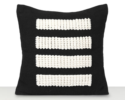 Austin, Black & Cream Decorative Pillows Coterie Brooklyn 