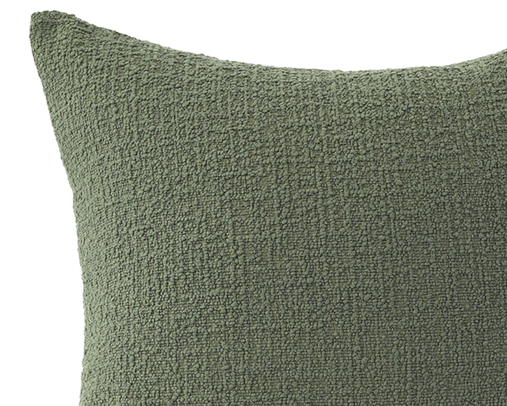 Uma, Olive Boucle Decorative Pillows Coterie Brooklyn 