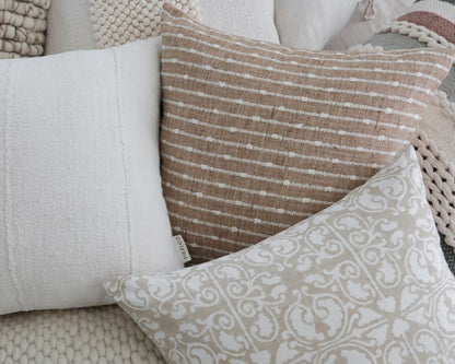 Montreaux, Natural Decorative Pillows Coterie Brooklyn 