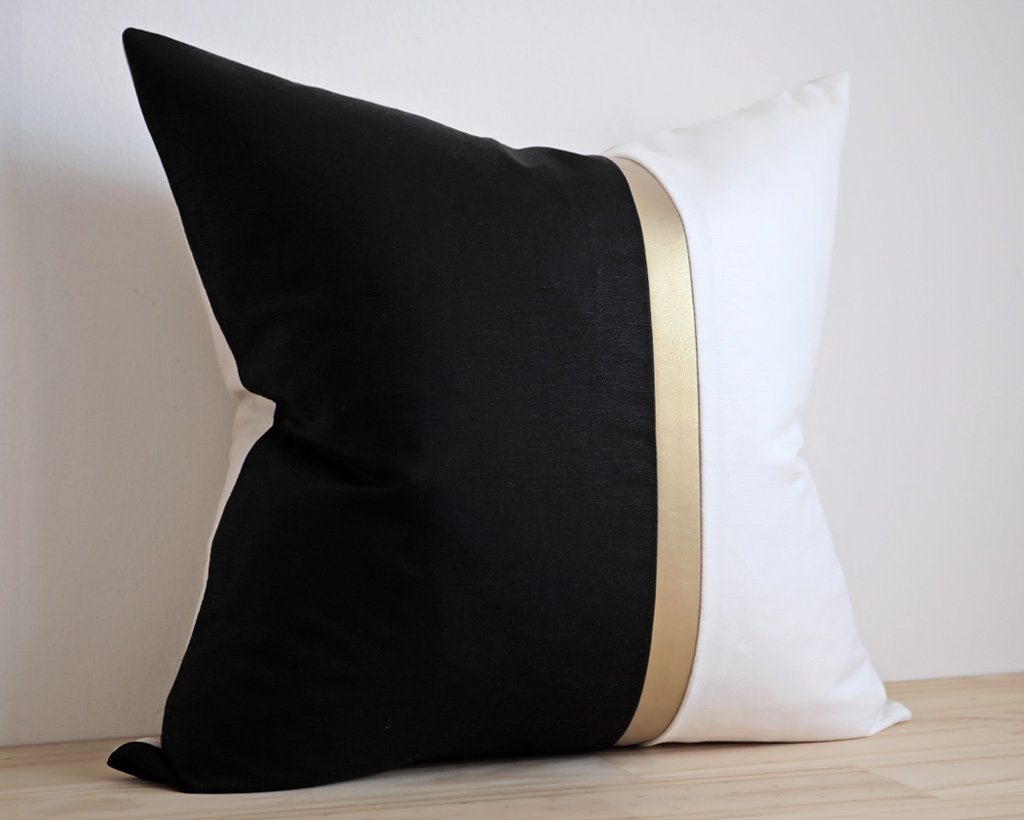 Amsterdam, Gilt (New Fabric!) Decorative Pillows Stitched By Grace 