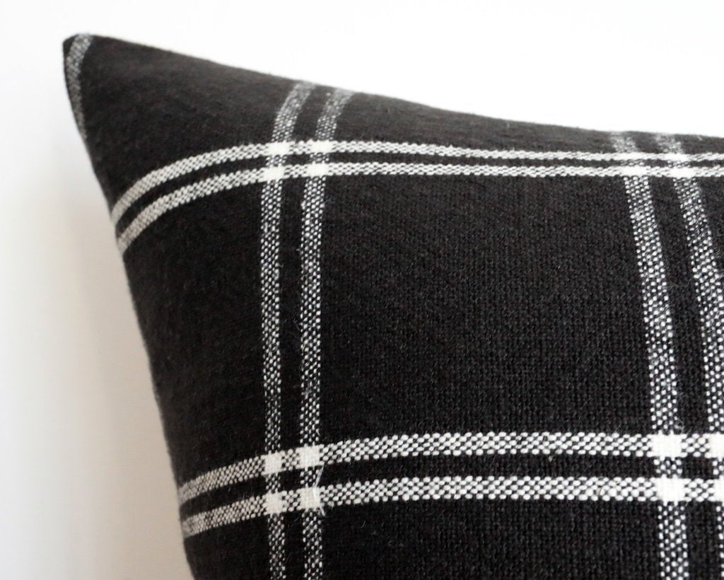 Westmoreland, Black Decorative Pillows Stitched By Grace 