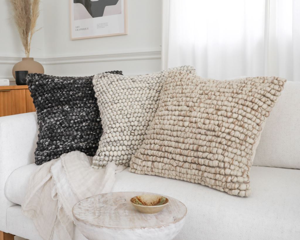 Baltimore, Crema Decorative Pillows Coterie Brooklyn 
