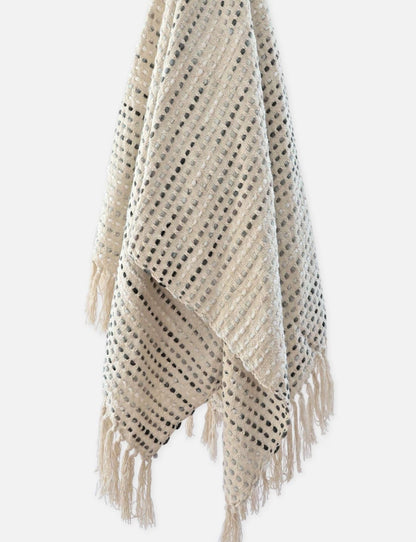 Beaded Throw Blanket Throw Blankets Coterie Brooklyn 