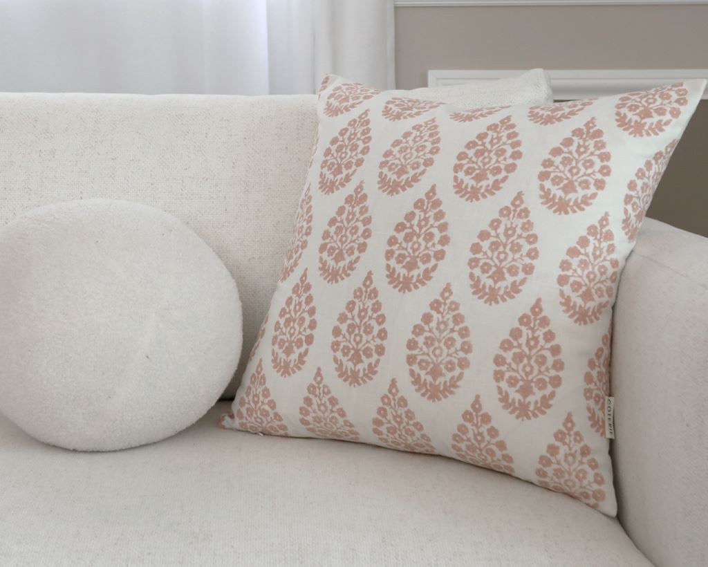 Laurel, Blush Decorative Pillows Coterie Brooklyn 