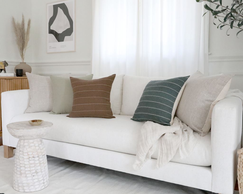 Earthy Elegance, Curated Pairing Decorative Pillows Coterie Brooklyn 