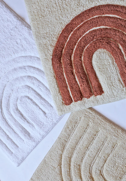 Sola, Cream Bath Mats & Rugs Jamasi 