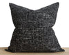 Katonah, Onyx and Ivory Decorative Pillows Stitched By Grace 