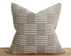 Kingston, Natural Decorative Pillows Stitched By Grace 