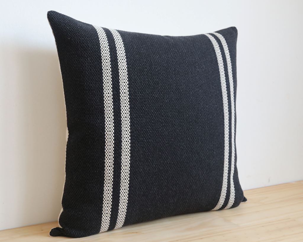 Lehigh, Onyx Decorative Pillows Stitched By Grace 