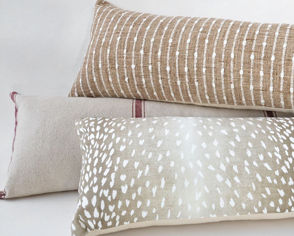 Monterey, Extra Long Pillow Decorative Pillows Coterie Brooklyn 