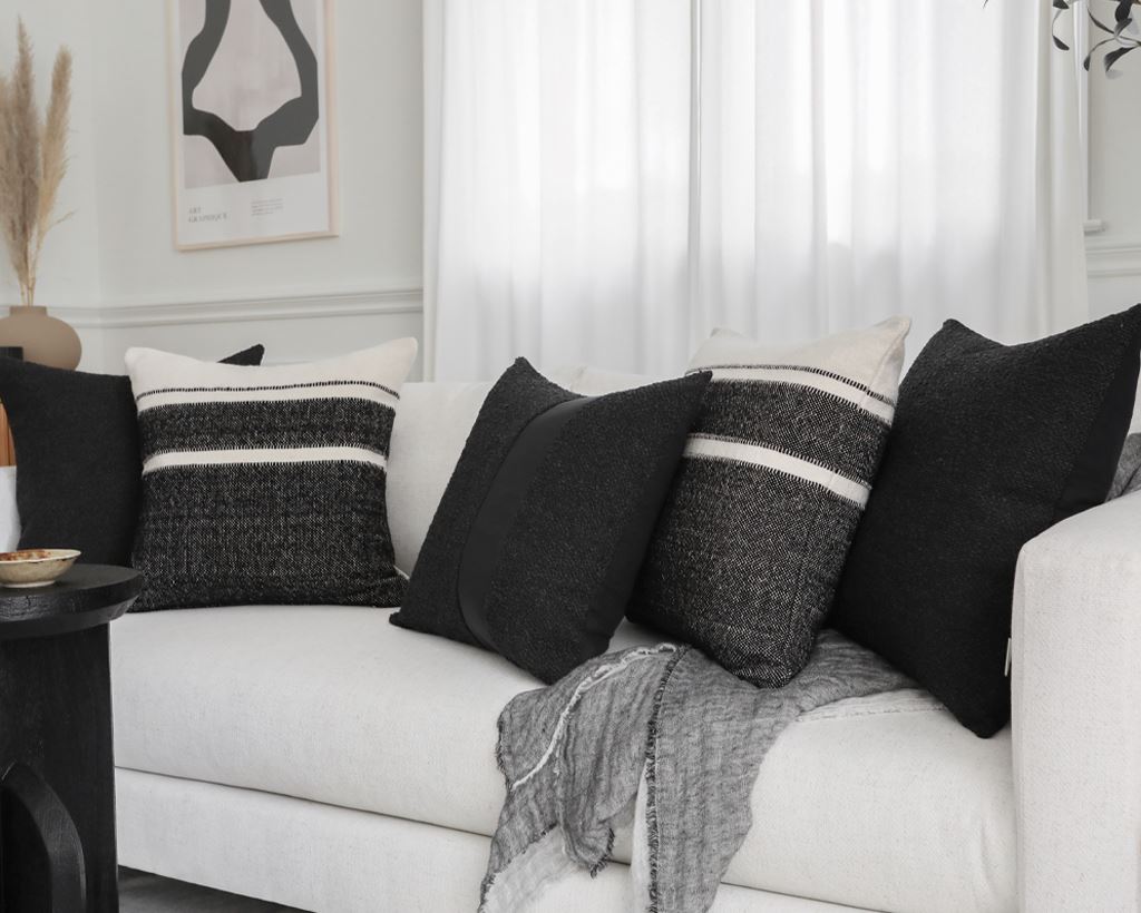 Midnight Luxe, Curated Pairing Decorative Pillows Coterie Brooklyn 