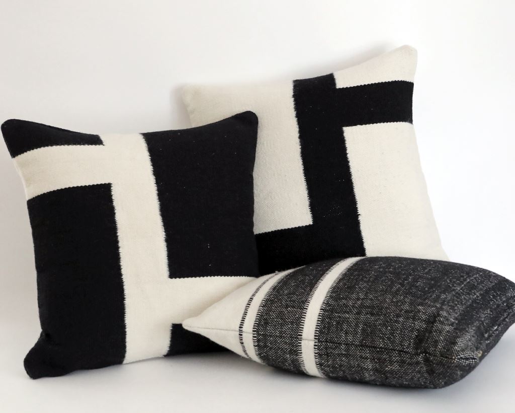 Mystic, Double Sided Wool Cover Decorative Pillows Coterie Brooklyn 