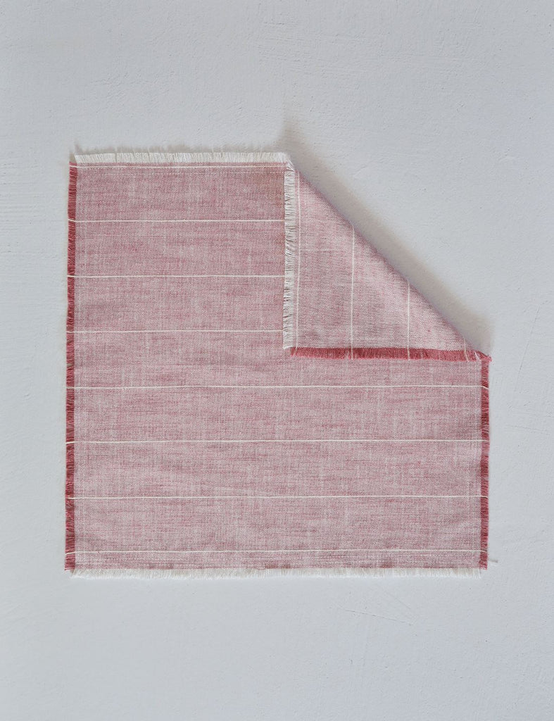 Cotton Napkin Set, Pink Kitchen Linens Sets Coterie Brooklyn 