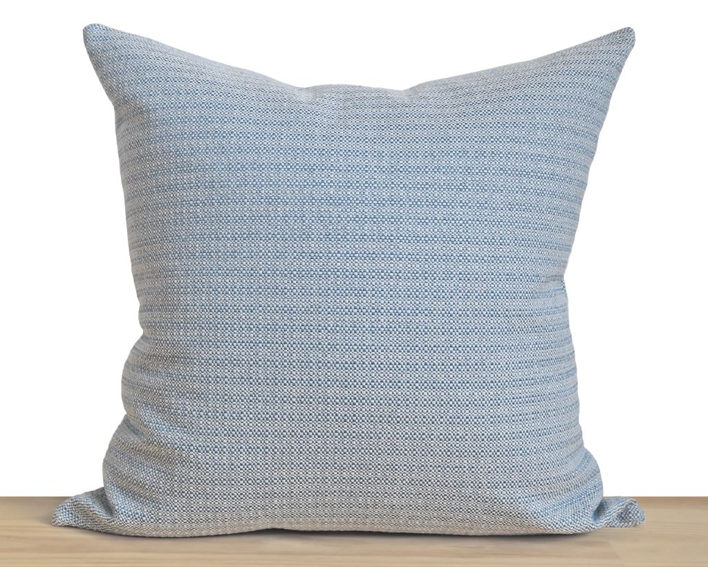 Piermont, Outdoor Pillow Cover, Sky Decorative Pillows Stitched By Grace 