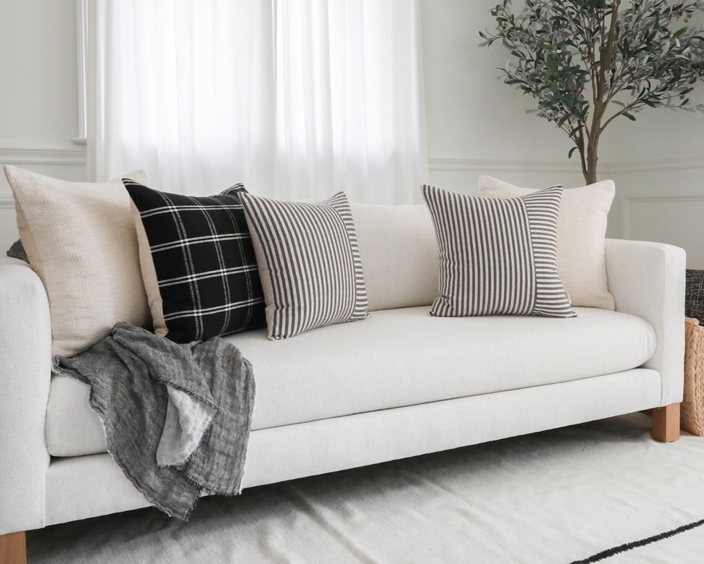 Refined Rustic, Curated Pairing Decorative Pillows Coterie Brooklyn 