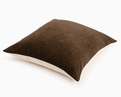 Floor Pillow, Bark Velvet Decorative Pillows Coterie Brooklyn 