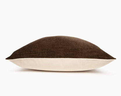 Floor Pillow, Bark Velvet Decorative Pillows Coterie Brooklyn 