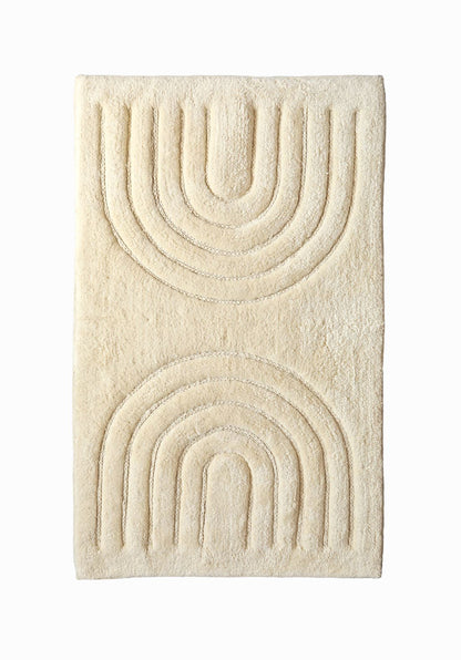 Sola, Cream Bath Mats & Rugs Jamasi 