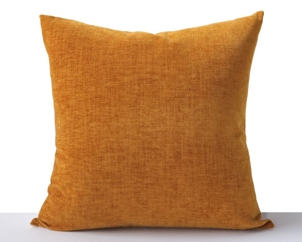 Roux, Saffron Velvet Decorative Pillows Coterie Brooklyn 